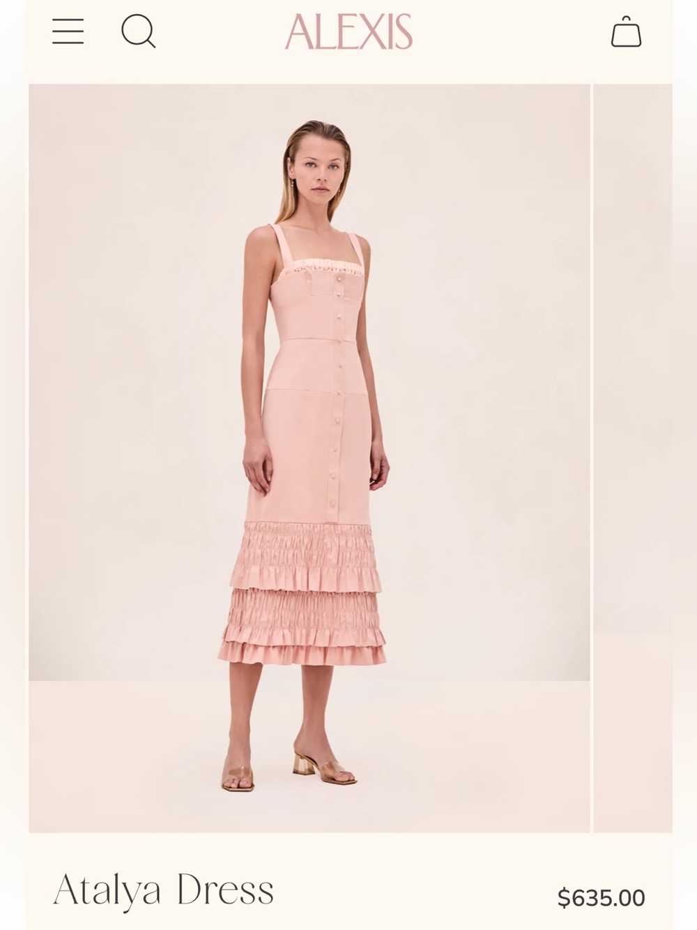 ALEXIS Antalya Dress